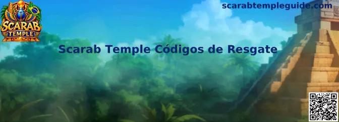 Scarab Temple Códigos de Resgate Banner Oficial