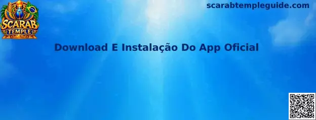 Download E Instalação Do App Oficial Scarab Temple