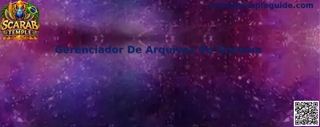 Gerenciador De Arquivos Do Sistema