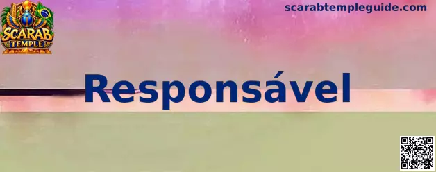 Diretrizes de Jogo Responsável no Scarab Temple